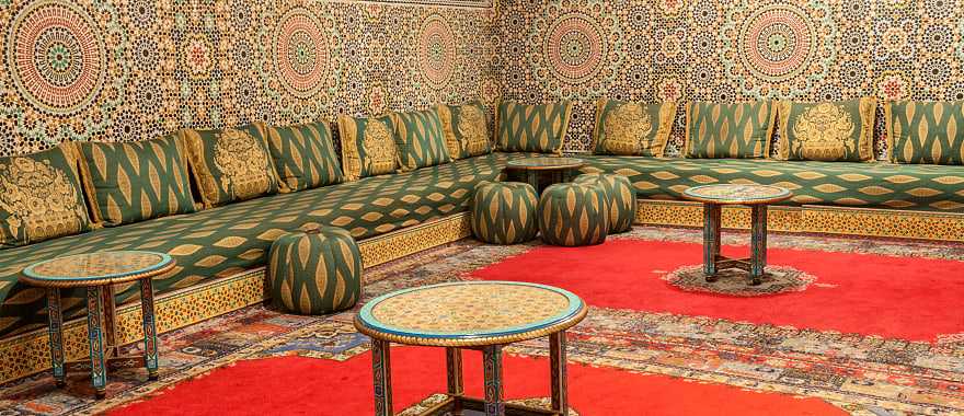 Moroccan Riad decorated in Fez