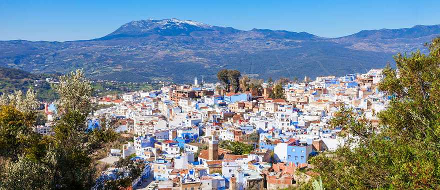 Chefchaouen city in Morocco