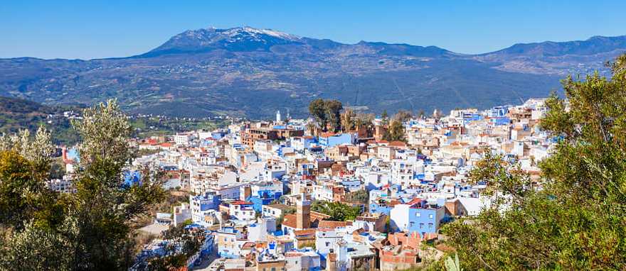 Chefchaouen city in Morocco