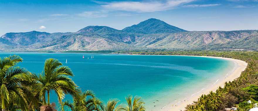 Four Mile Beach in Port Douglas, Queensland, Australia