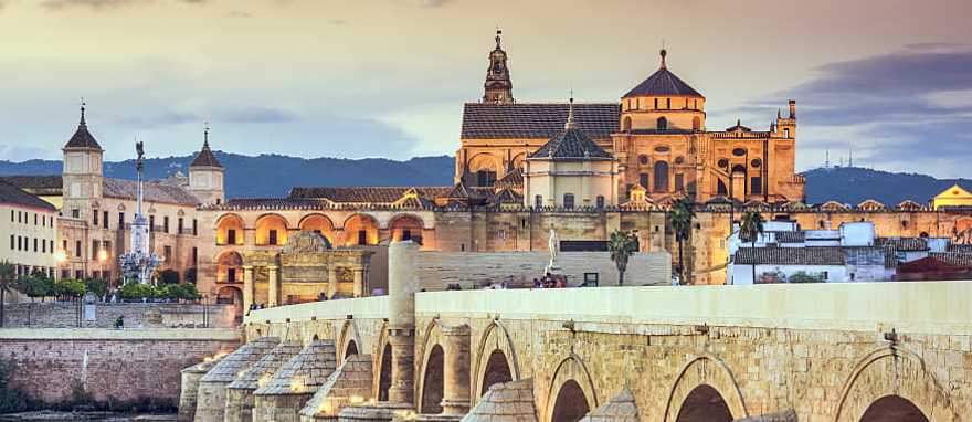 Cordoba, view of the Roman bridge, Spain