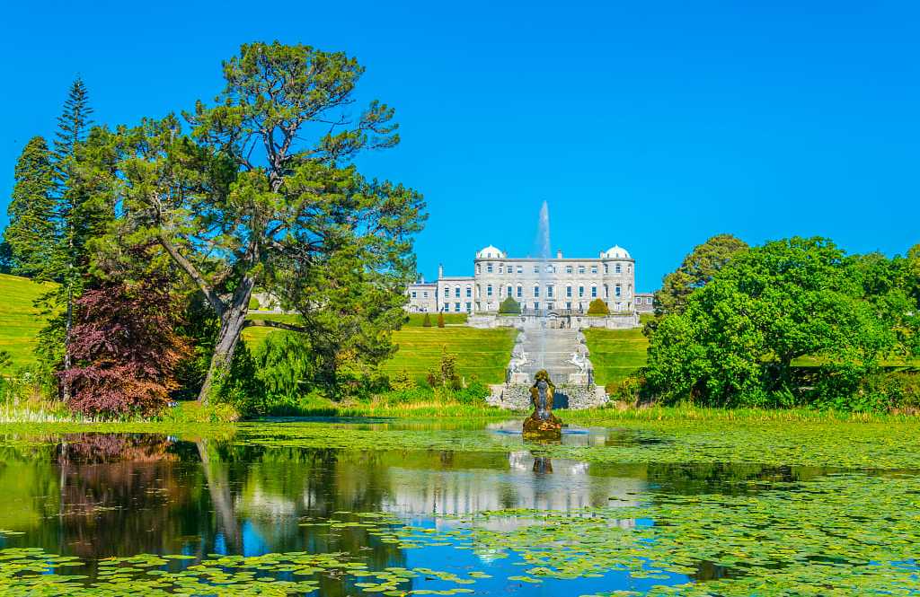 Powerscourt House & Gardens in County Wicklow, Ireland