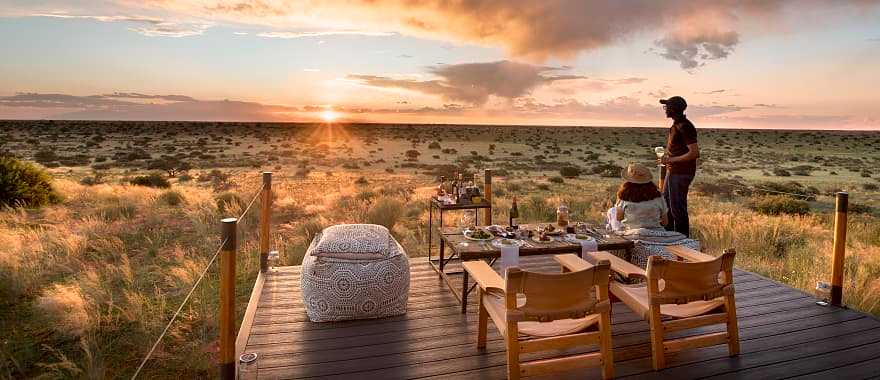 Malori sleep-out in the Kalahari