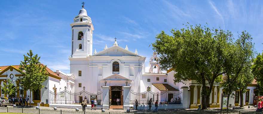 Elegant Plaza de Mayo, central square of Buenos Aires, Argentina
