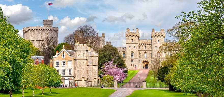 Windsor Castle in England