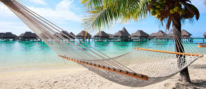 Moorea Island in the French Polynesia