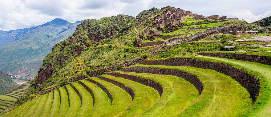 Archaeological Park of Pisac in Cusco, Peru