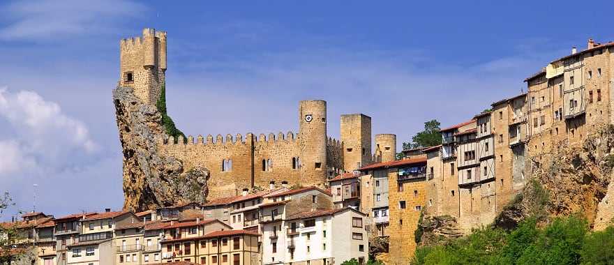 Medieval Frias Castle, Burgos, Spain