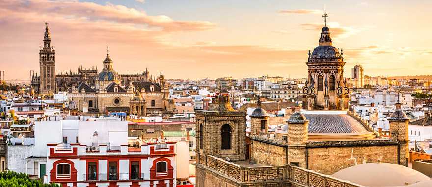 Seville skyline, Spain