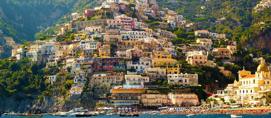 Cliffside village of Positano on Italy's Amalfi Coast Cliffside village of Positano on Italy's Amalfi Coast