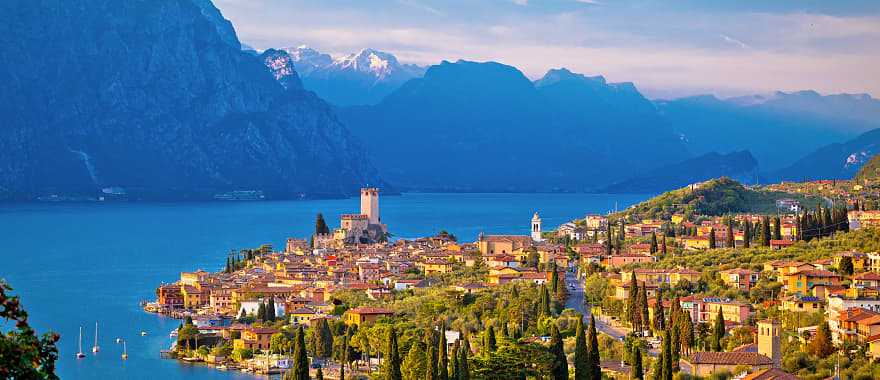 Malcesine on Lake Garda, Italy