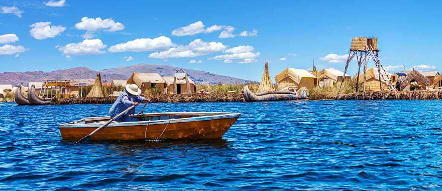 Lake Titicaca in Peru