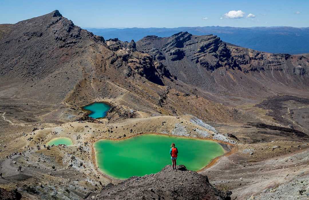 Tongariro Northern Circuit. Photo courtesy of Tourism New Zealand / Camilla Rutherford