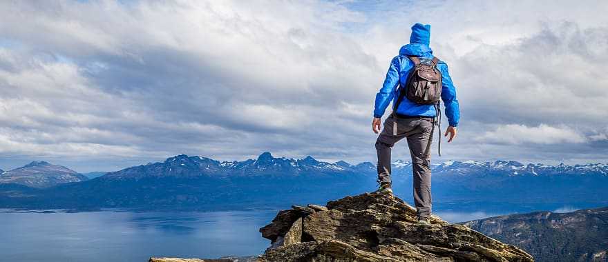 Hiking in Ushuaia, Argentina