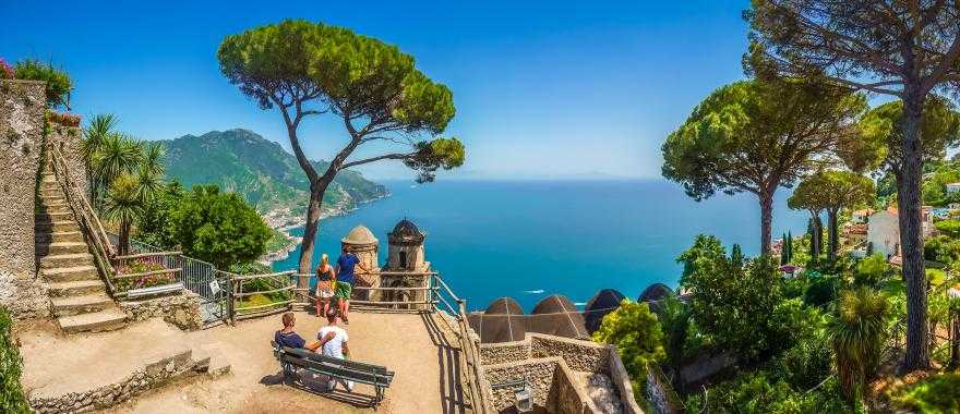 Villa Rufolo in Ravello on the Amalfi Coast, Italy