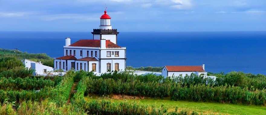 Lighthouse Ponta da Ferraria San Miguel, Azores