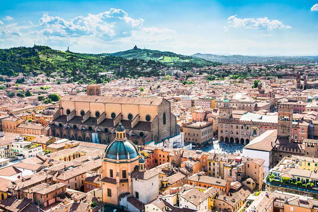 Bologna in Emilia-Romagna, Italy