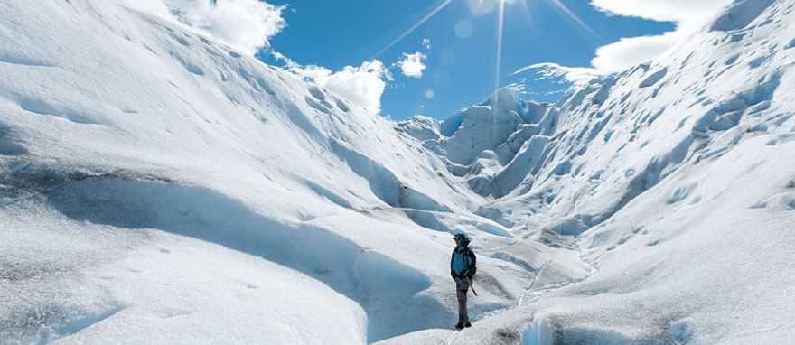 Los Glaciares National Park, Argentina Hiking Perito Moreno Glacier in Los Glaciares National Park, Argentina