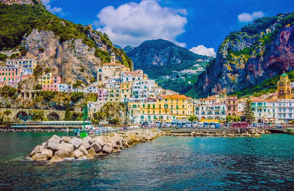 The Small Heaven of Amalfi Village in Italy