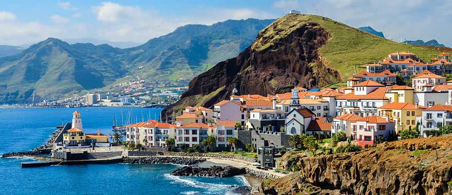 Marina da Quinta Grande on Madeira Island, Portugal