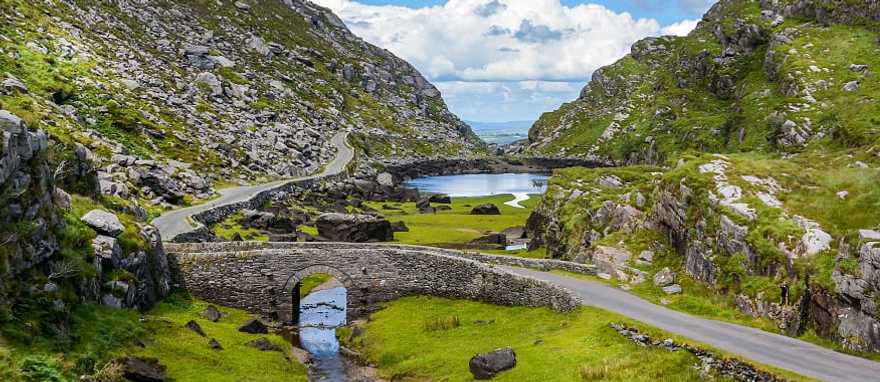 Gap of Dunloe, County Kerry, Ireland Gap of Dunloe, County Kerry, Ireland