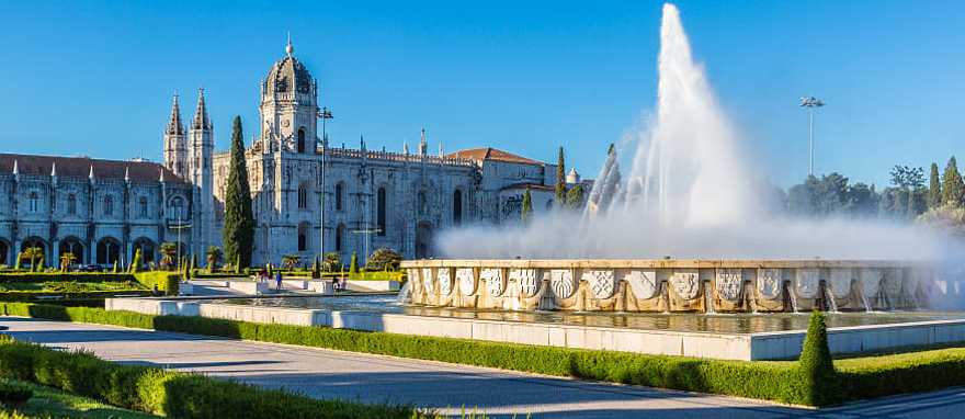 Jeronimos Monastery is one of the most beautiful places in Lisbon. Jeronimos Monastery is one of the most beautiful places in Lisbon.
