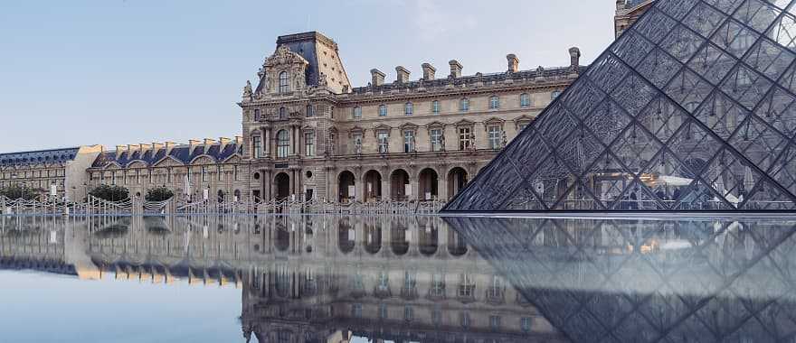 Louvre Museum in Paris, France