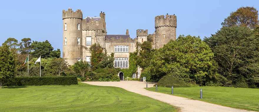 Malahide Castle, a jewel of Irish history, Dublin, Ireland Malahide Castle, a jewel of Irish history, Dublin, Ireland