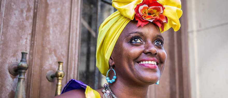 Cuban woman in Havana 