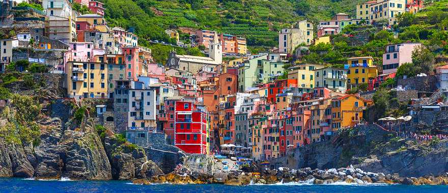 Riomaggiore in Cinque Terre, Italy