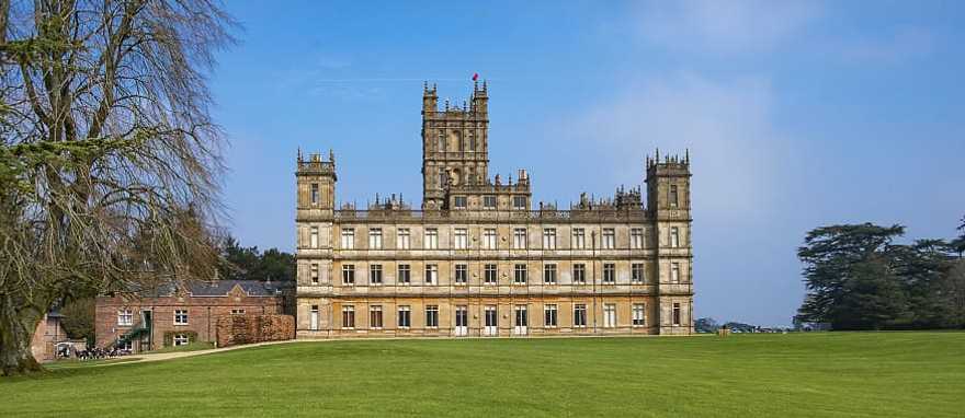 Highclere Castle, the primary set for Downton Abbey Highclere Castle, the primary set for Downton Abbey