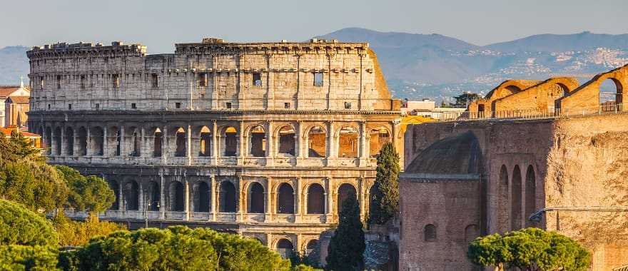 Magnificent view of the Colosseum, Rome, Italy