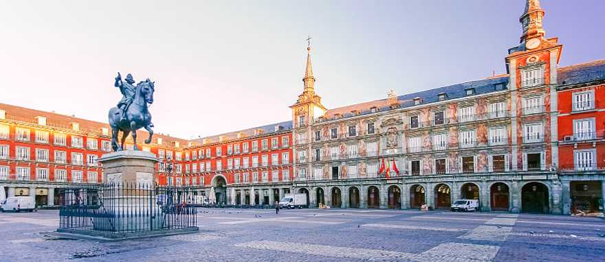 Plaza Mayor in Madrid, Spain