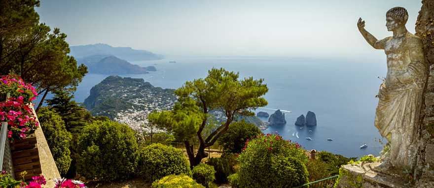 Cardens of Augustus in Capri, Italy.