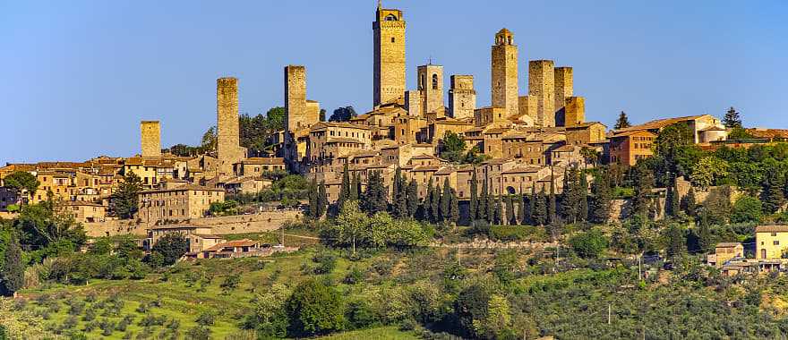 San Gimignano in Tuscany, Italy