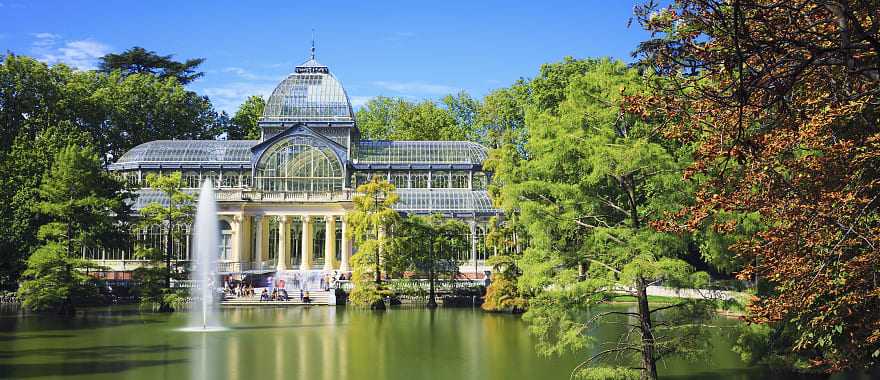 Palacio de Cristal in Madrid's Buen Retiro Park