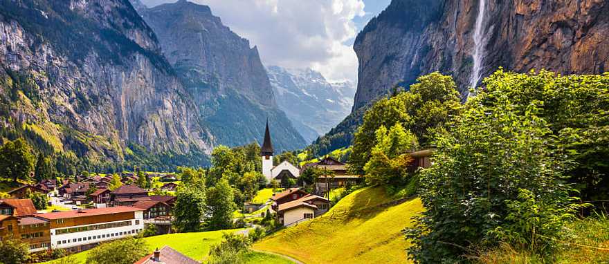 Lauterbrunnen in the Swiss Alps
