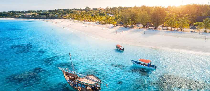 Seascape of Zanzibar, Tanzania, Africa