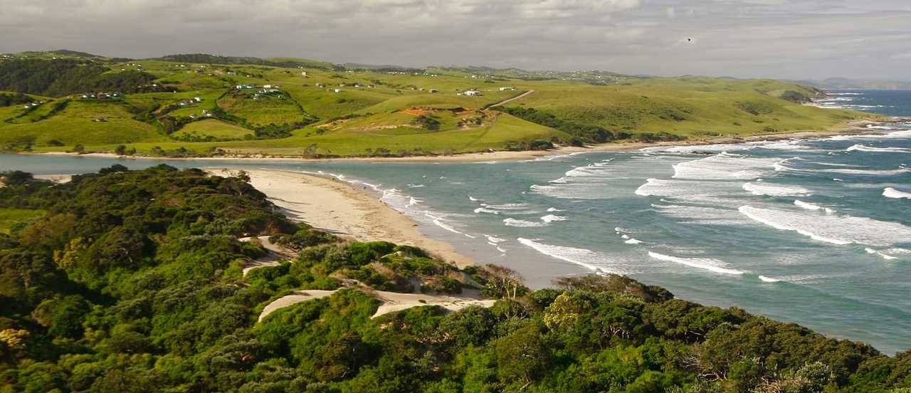 Mdumbi beach in Transkei, South Africa