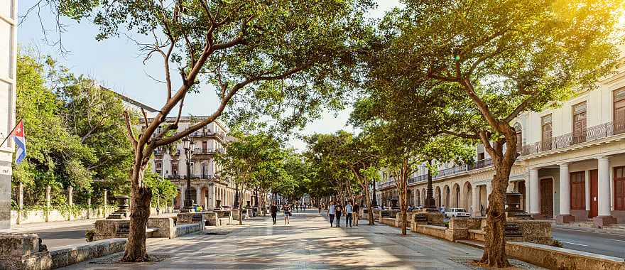 Paseo del Pradoa in Havana, Cuba