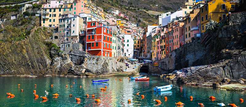 Riomaggiore, the southernmost town of the Cinque Terre