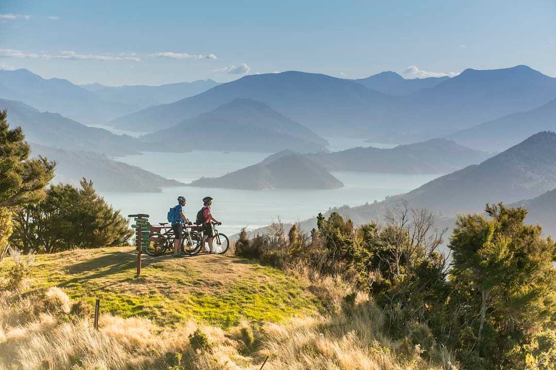 Marlborough Sound in Marlborough, New Zealand