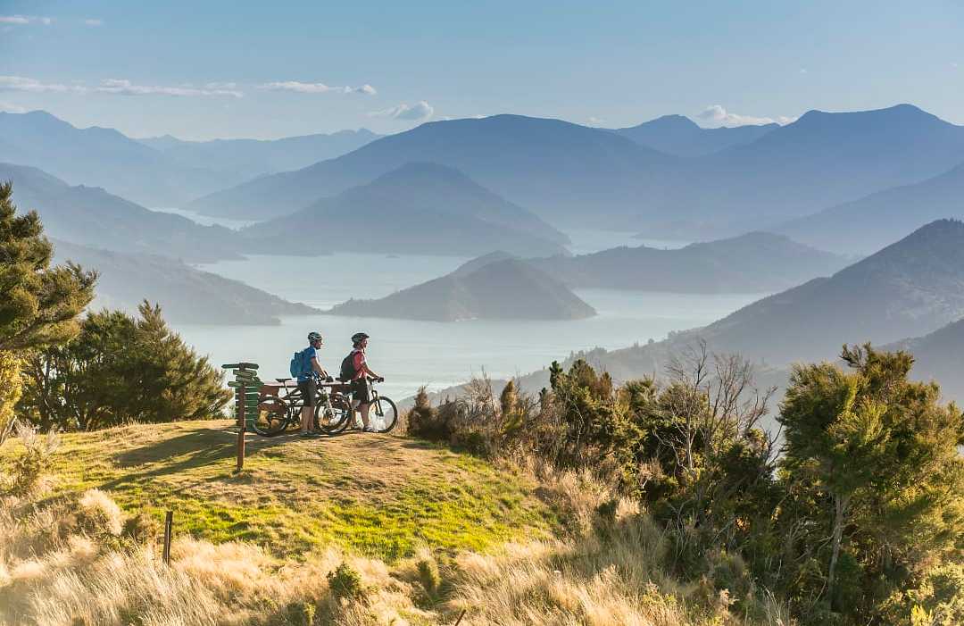 Marlborough Sound in Marlborough, New Zealand