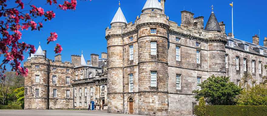 Palace of Holyroodhouse, residence of the Queen in Edinburgh.