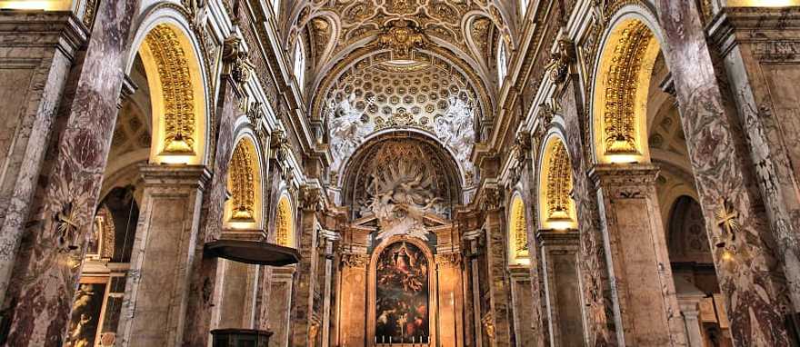 San Luigi Church dei Francesi in Rome, Italy