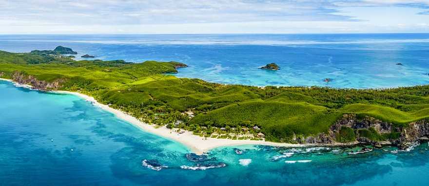 Fiji Island aerial view