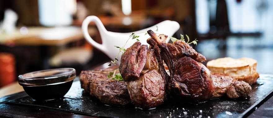 Mixed grilled meat platter served in Sydney 