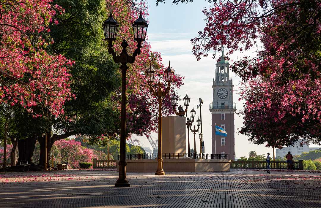 Plaza San Martin in the Retiro neighborhood of Buenos Aires, Argentina