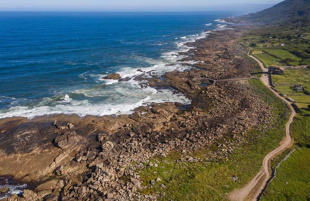 A segment of the Coastal Camino, Portugal.
