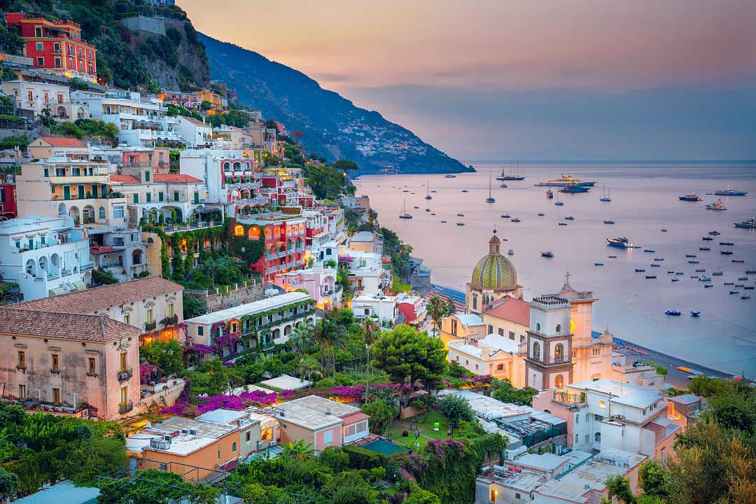 Positano on the Amalfi Coast, Italy